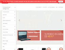 Tablet Screenshot of preciopc.com